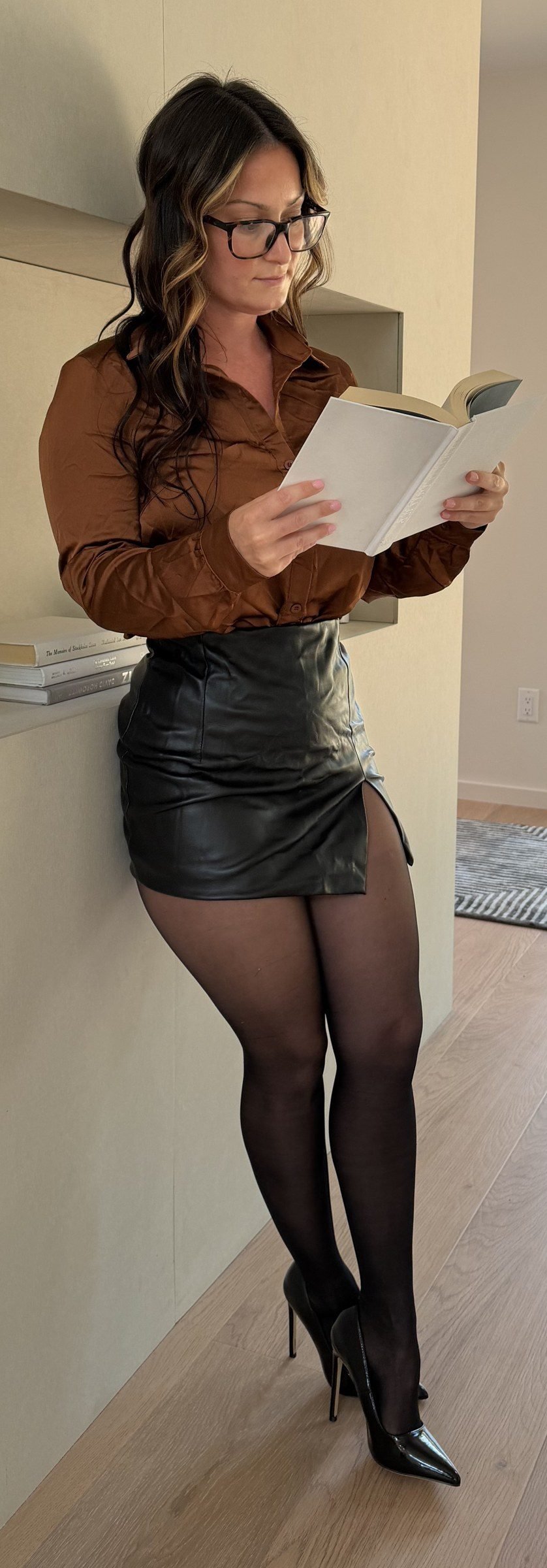 A Soar creator reading in a bright modern home